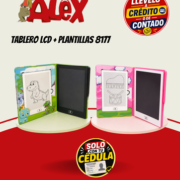 Imagen del producto TABLERO LCD + PLANTILLAS 8177