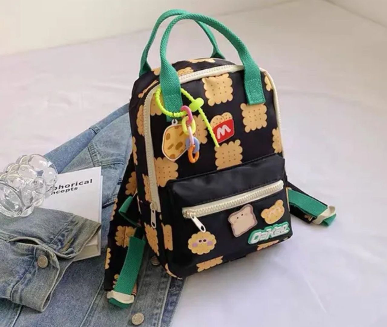 Mini morral galleta