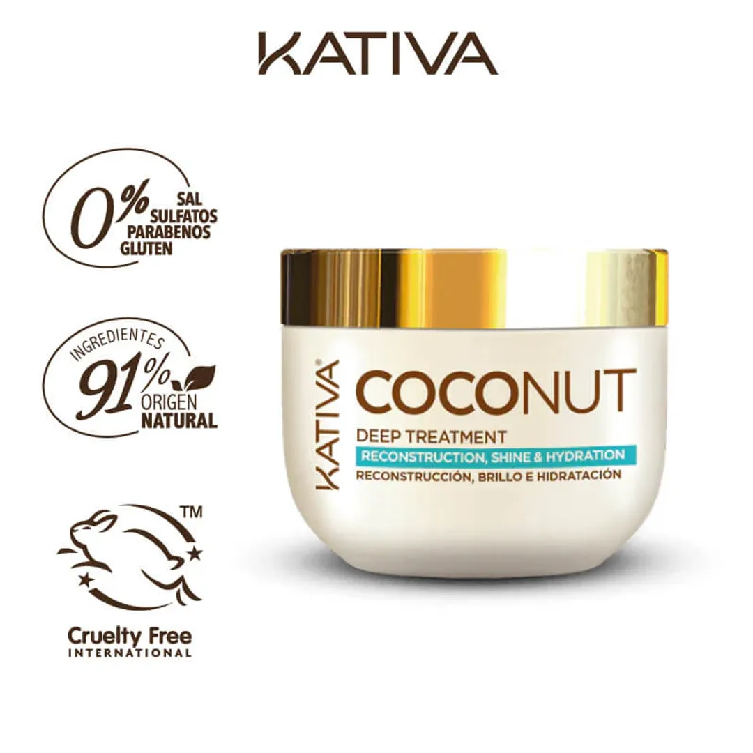 TRATAMIENTO COCONUT 250ML KATIVA
