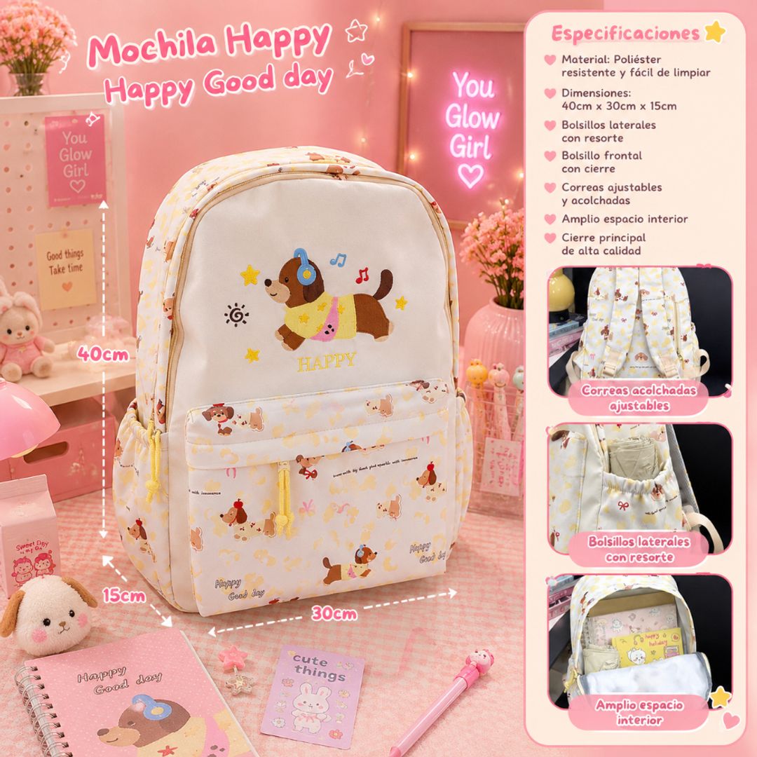 Morral happy Dog  