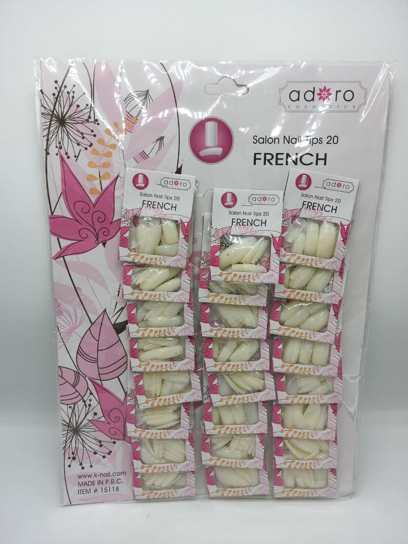 cartón uñas postizas  