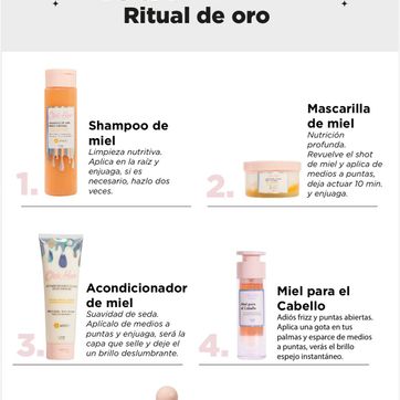 Kit Linea de miel Ritual de oro clickhair  - imagen 2