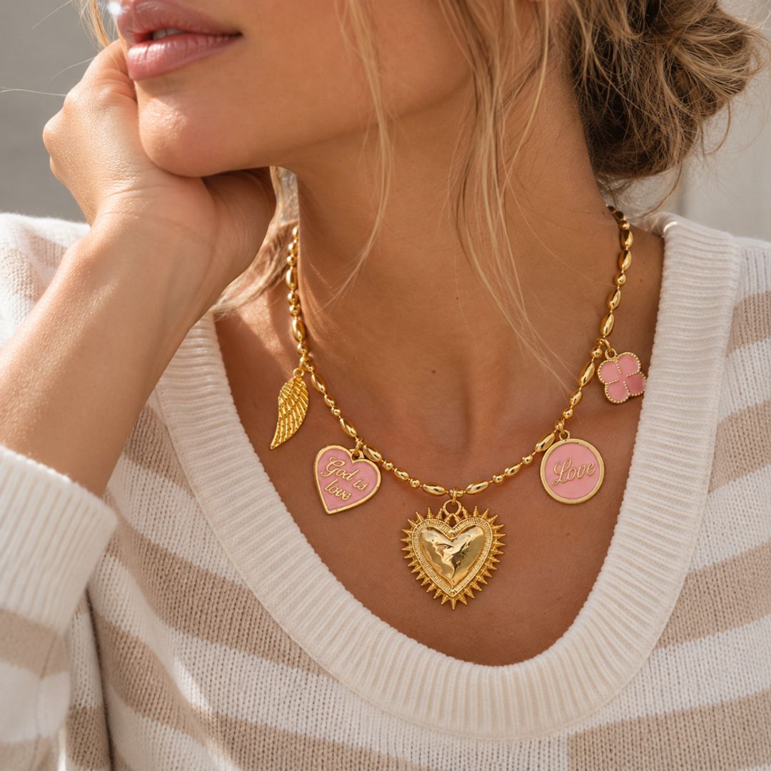 Collar Love Pink