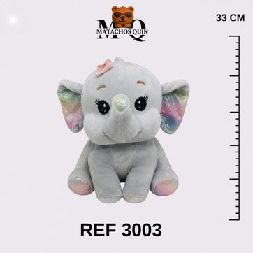 Imagen del producto ELEFANTE GRIS CON FLOR