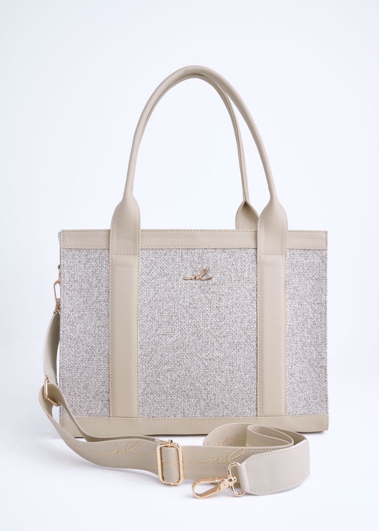 Cartera Shopper Viena Gris