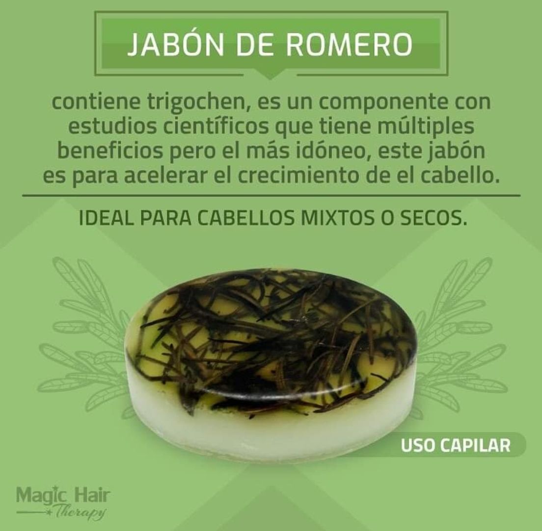 Jabón De Romero Magic Hair