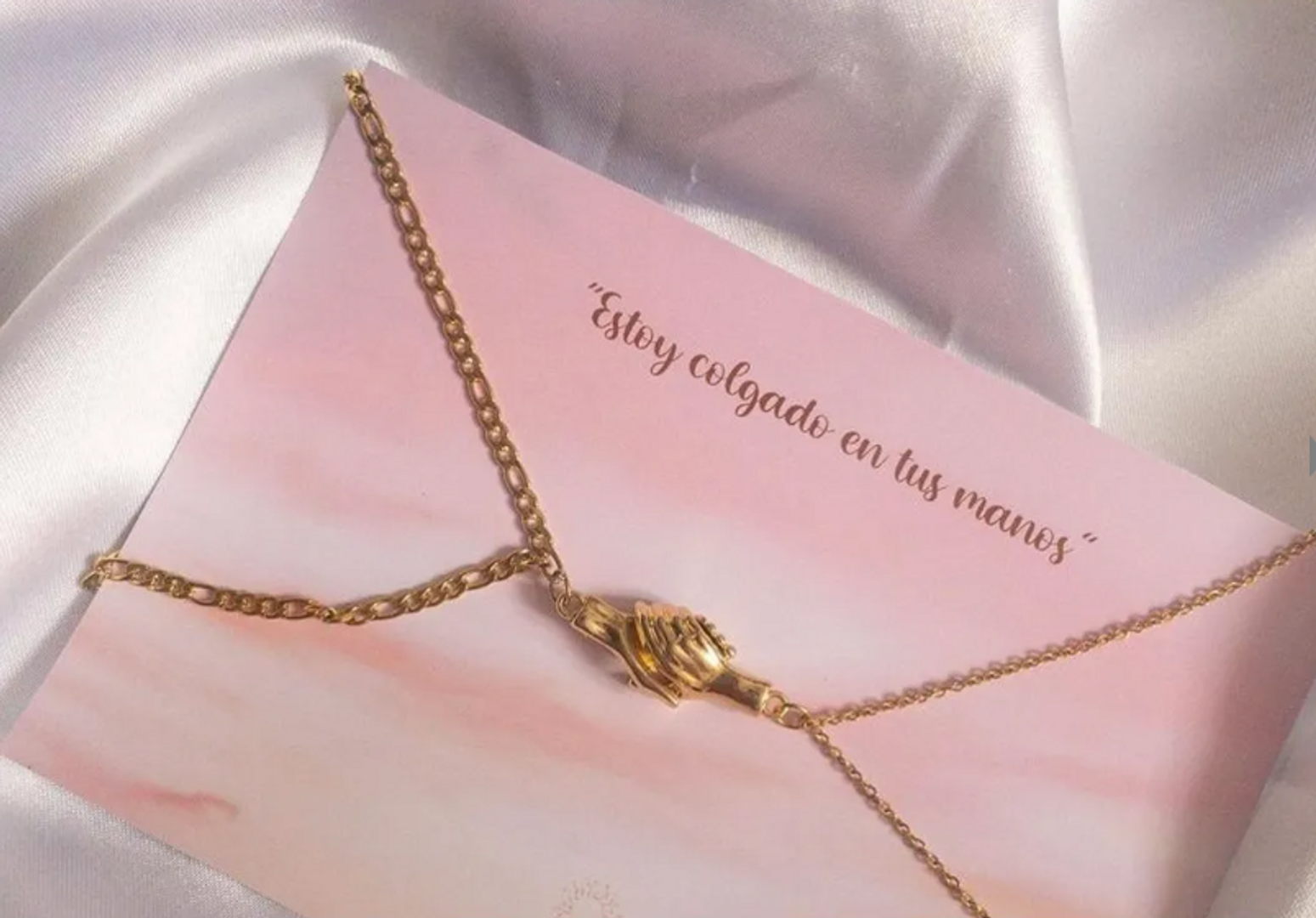 CADENAS PAREJA MANOS IMÁN 