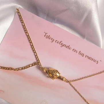 CADENAS PAREJA MANOS IMÁN  - imagen 1