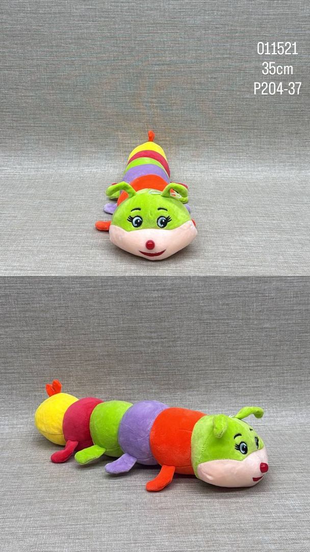 GUSANO DE COLORES 35 CM