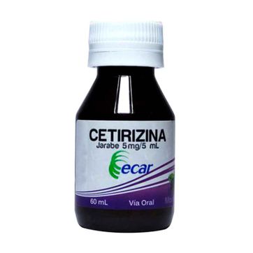 Imagen del producto CETIRIZINA ECAR JBE X 60ML