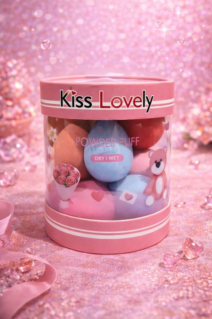Set de beauty blender Kiss Lovely FP-3334