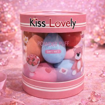 Imagen del producto Set de beauty blender Kiss Lovely FP-3334