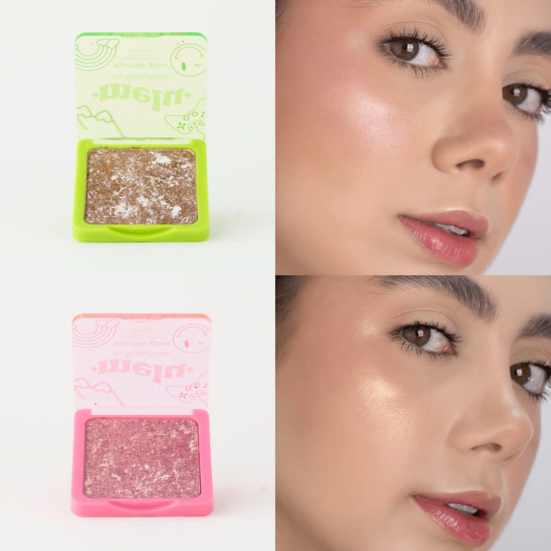 Iluminador marmolado melu