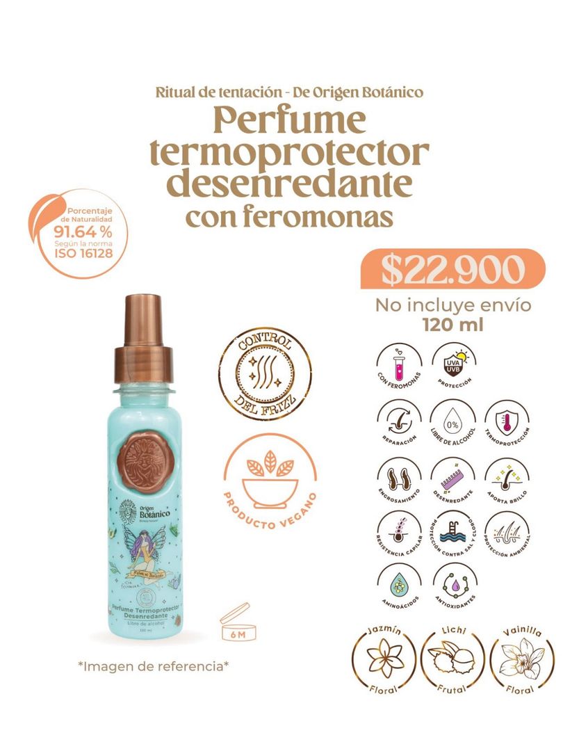 Perfume termo protector 