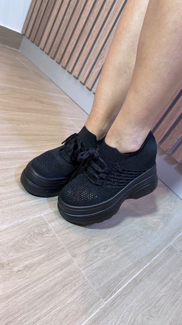 TENIS TEJIDOS BLACK 