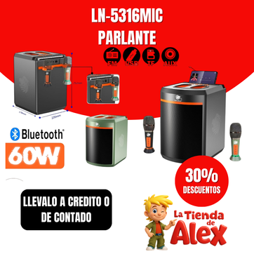 Imagen del producto LN-5316MIC Parlante