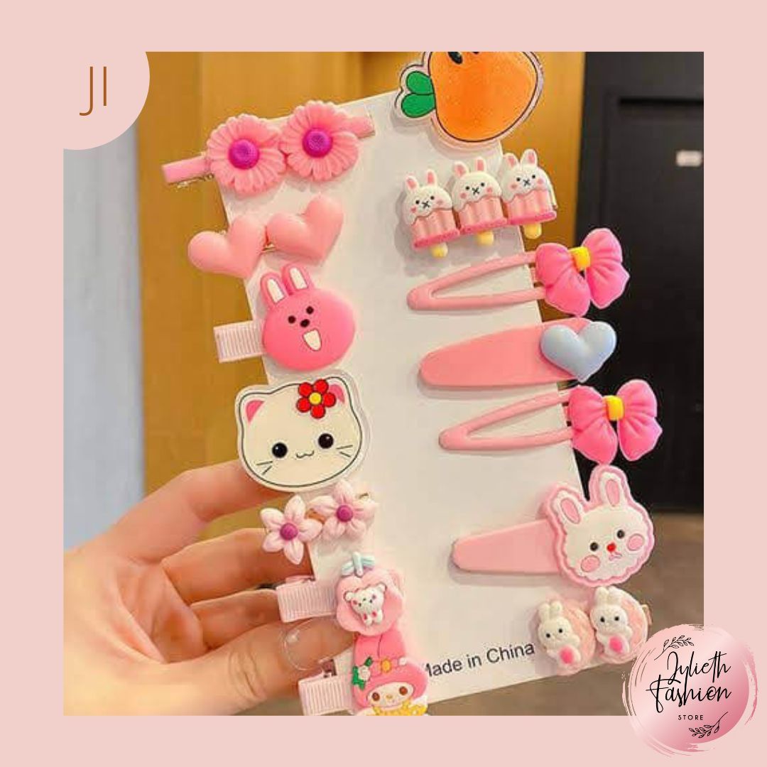 Set Pinzas Niña Melody