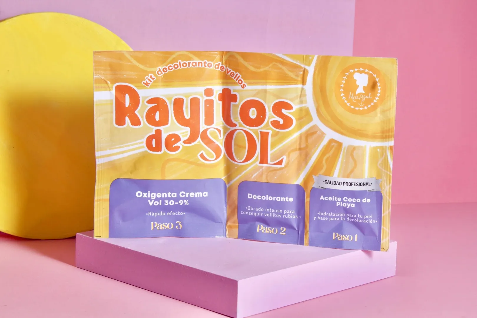 DECOLORANTE DE VELLOS RAYITOS DE SOL