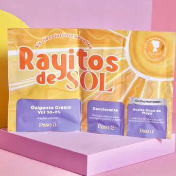 DECOLORANTE DE VELLOS RAYITOS DE SOL - imagen 1
