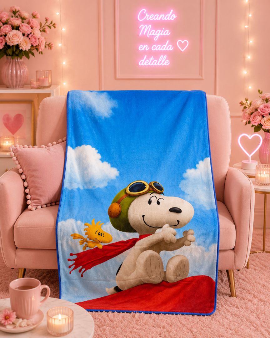 Toalla grande snoopy 