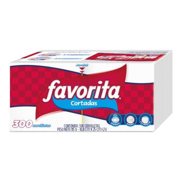 Imagen del producto F. SERVILLETA FAVORITA X 300 UND