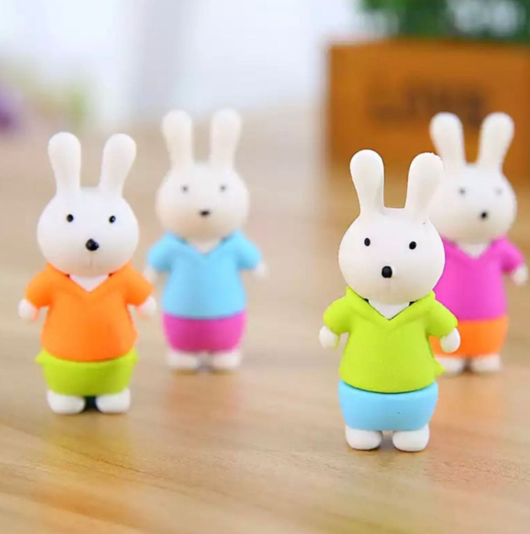 BORRADOR CONEJITO BLANCO X 1