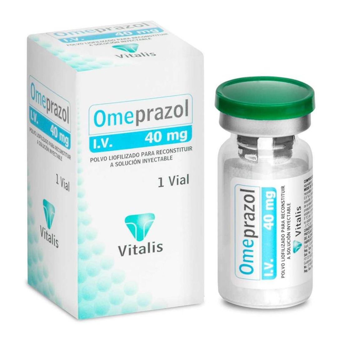 OMEPRAZOL 40MG VITALIS AMPOLLA UNIDAD