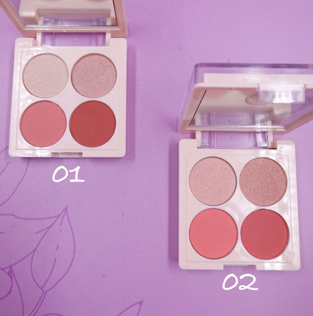 PALETA DE SOMBRAS LOVERS 4 EN 1 ANYLADY