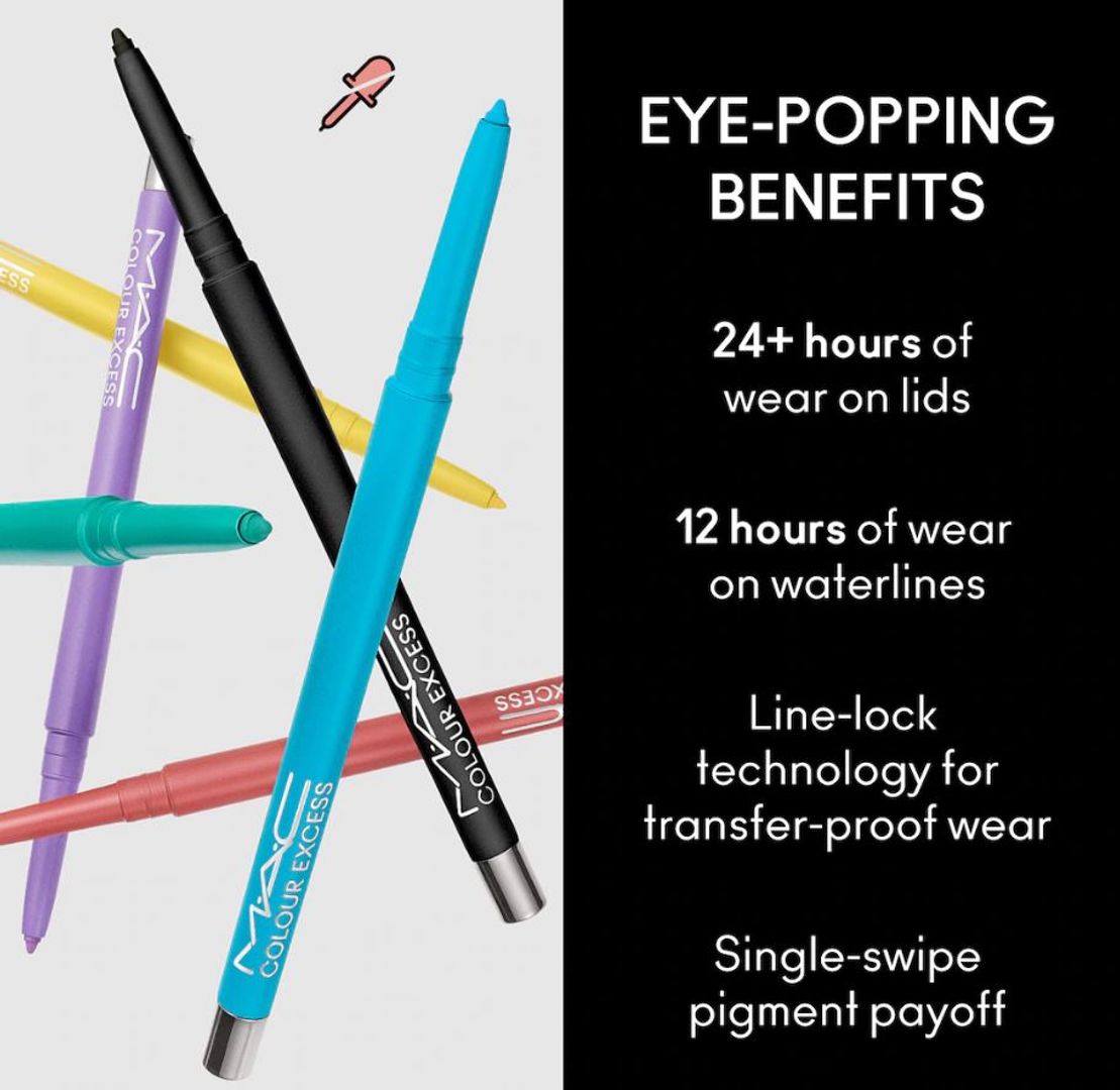 M·A·C COLOUR EXCESS GEL PENCIL EYE LINER 