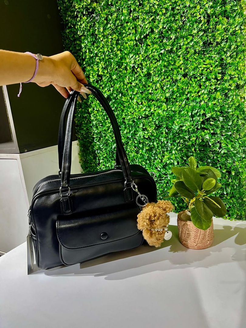 CARTERA CON DIJE DE PELUCHE 
