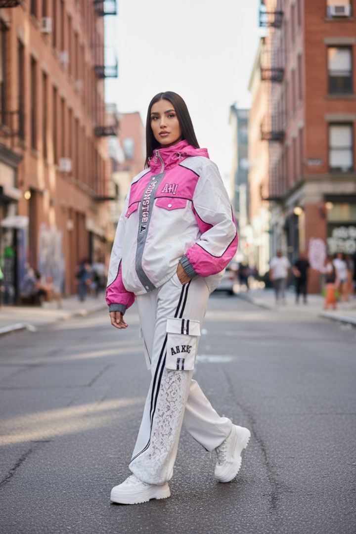 CHAQUETA BROOKLYN PINK