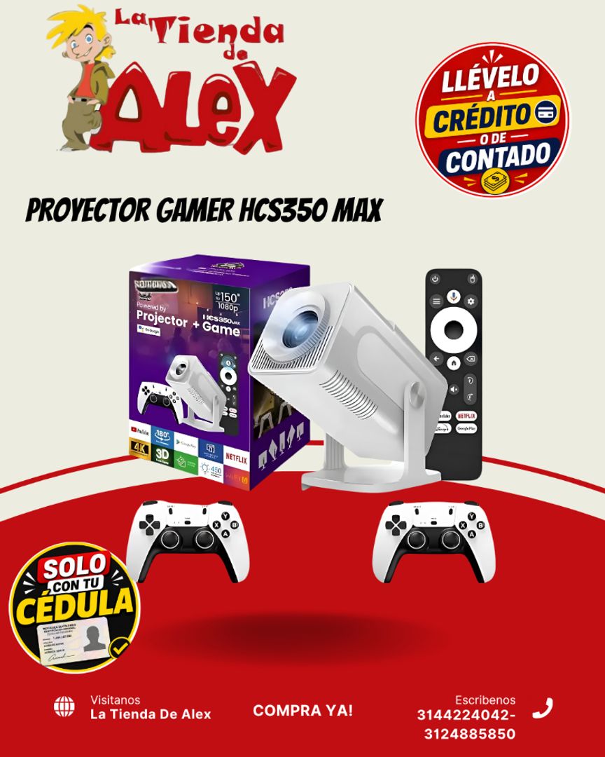 PROYECTOR  GAMER HCS350 MAX