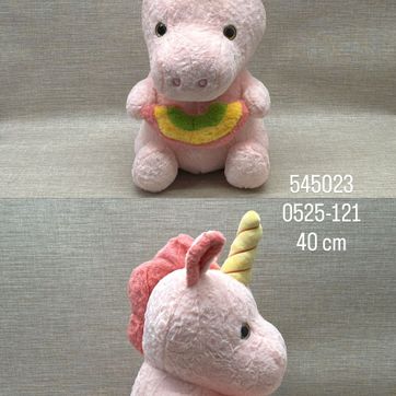 Imagen del producto UNICORNIO ROSA SENTADO 40 CM