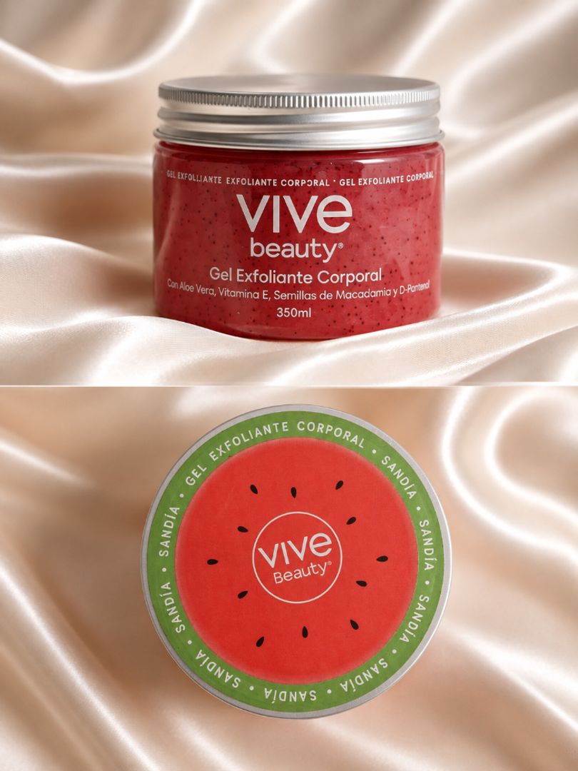 Gel exfoliante corporal sandia