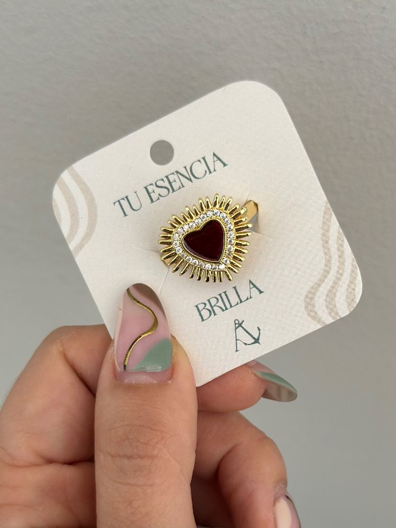 Anillo corazón 