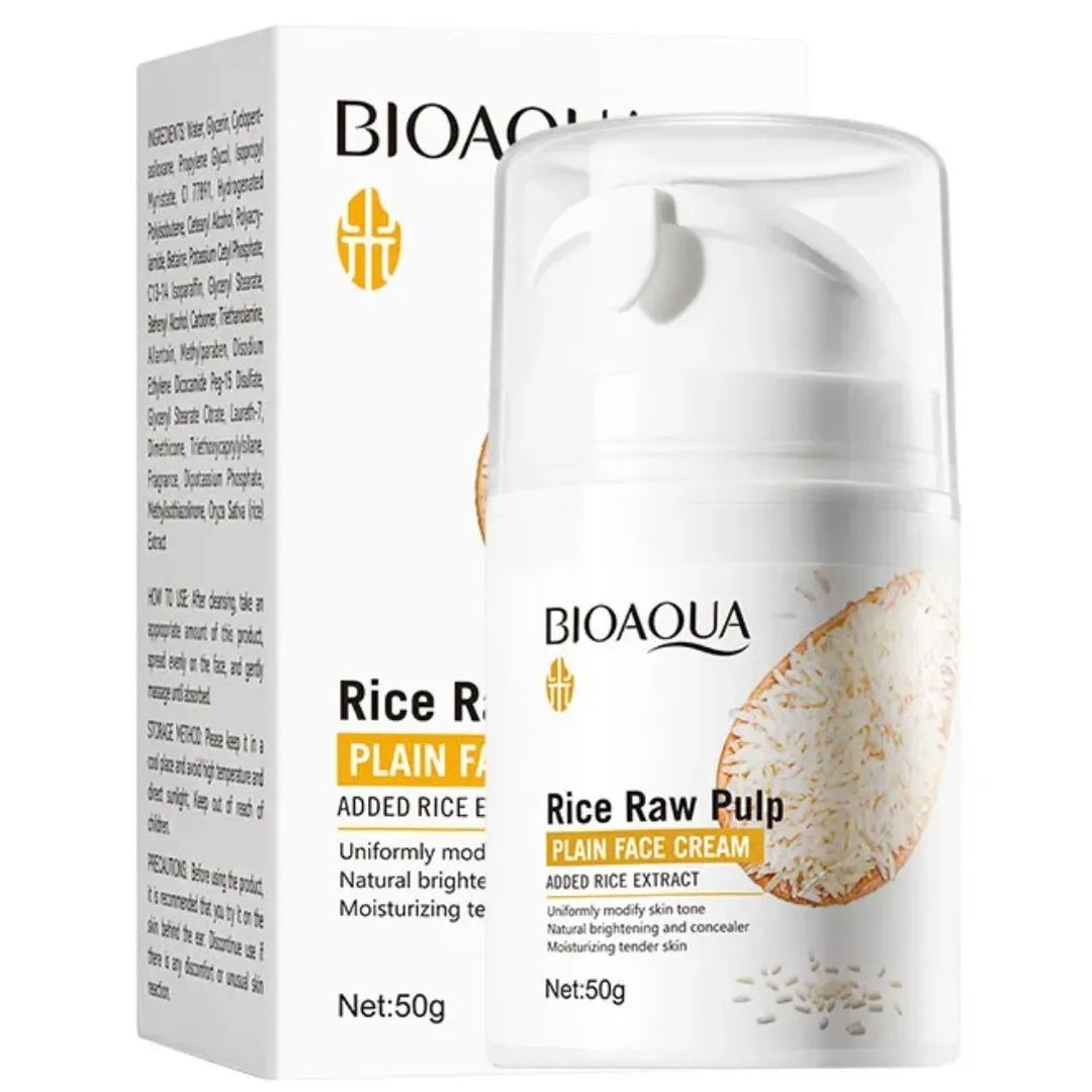 CREMA HIDRATANTE DE ARROZ BIOAQUA 