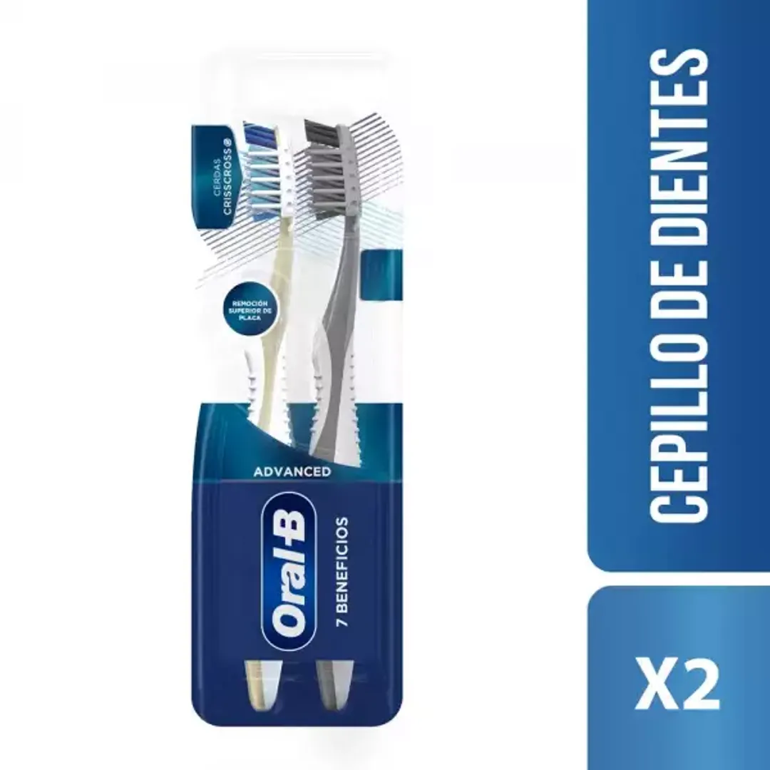 CEPILLO DENTAL SUAVE ORALB*2