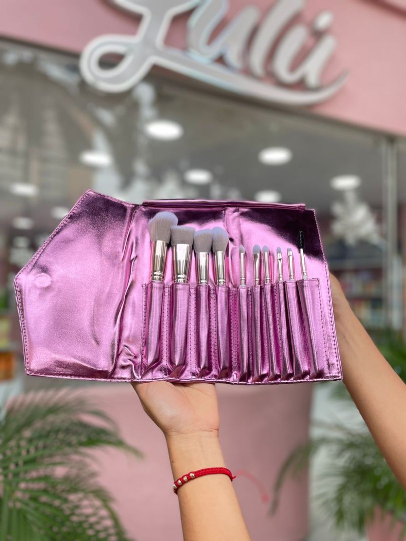 SET DE BROCHAS X10 PARTY QUEEN 