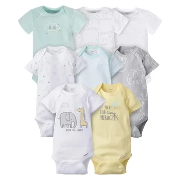 Imagen del producto 3M Set 8 Mamelucos GERBER