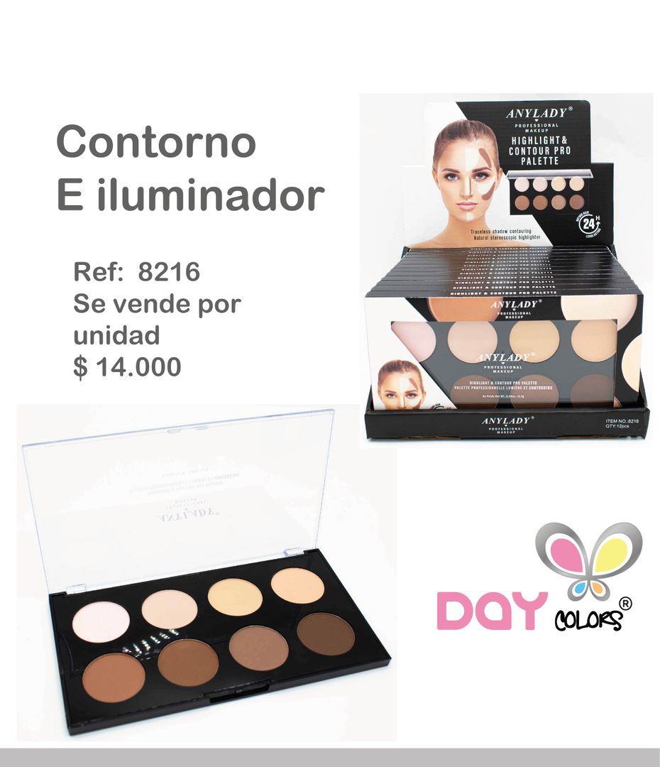 8216 UND CONTORNO E ILUMINADOR