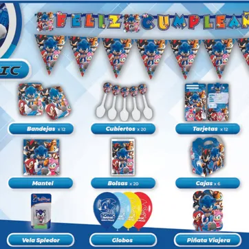 Imagen del producto DECORACIÓN SONIC