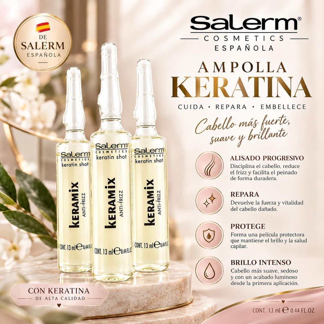 SALERM 21 KERAMIX KERATIN SHOT AMPOLLA