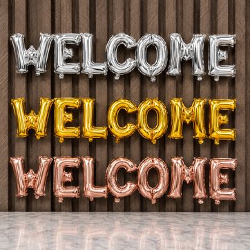 Imagen del producto LETRERO METALIZADO WELCOME