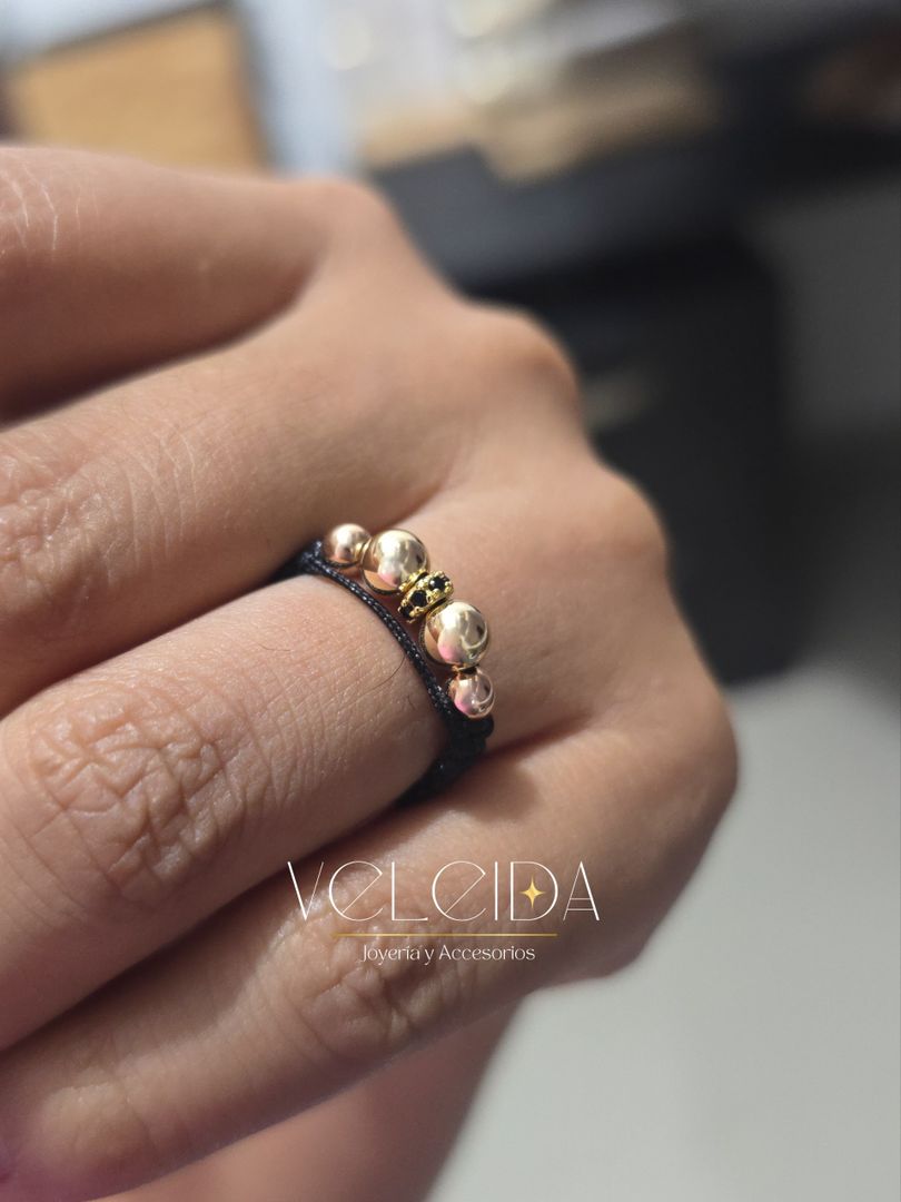 ANILLO ARTESANAL CON RONDEL