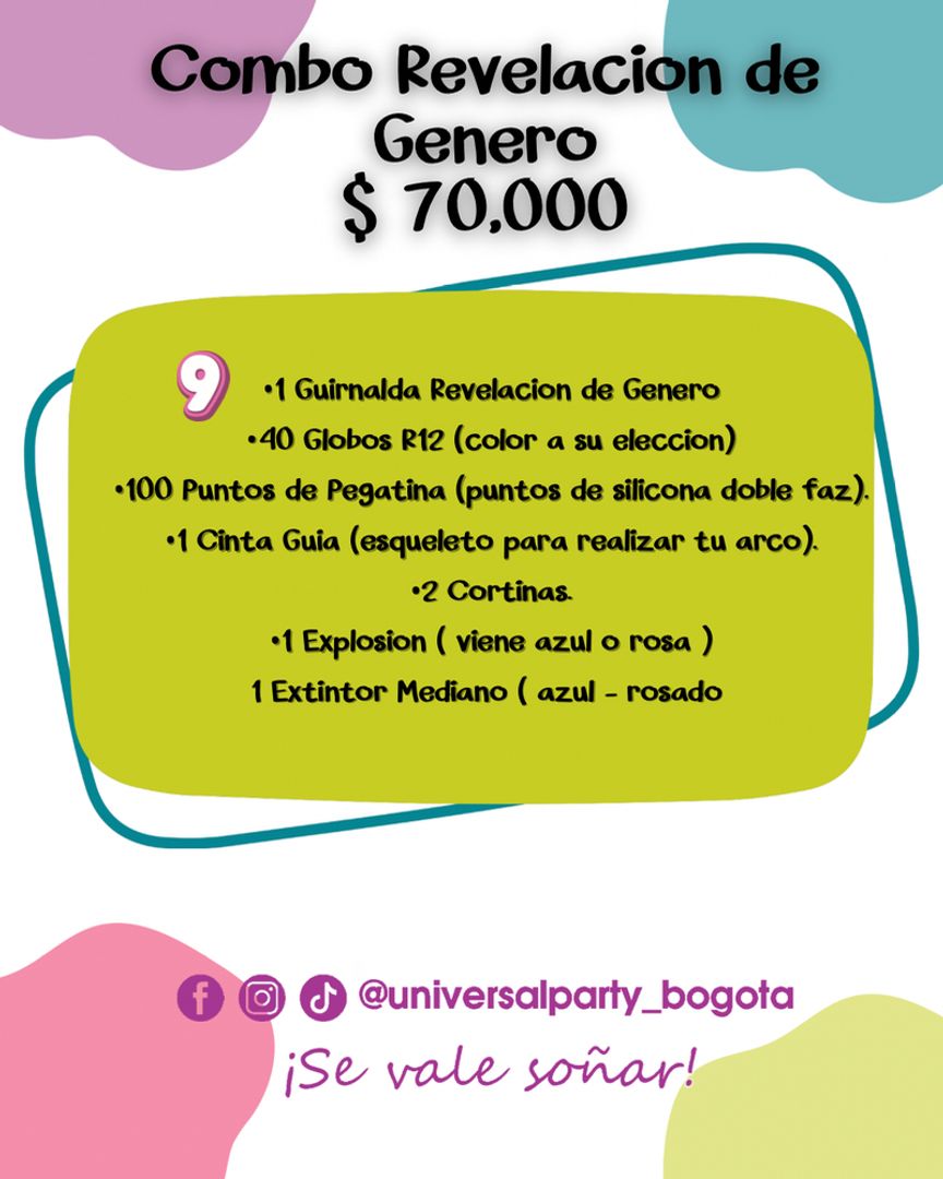 COMBO REVELACIÓN #9