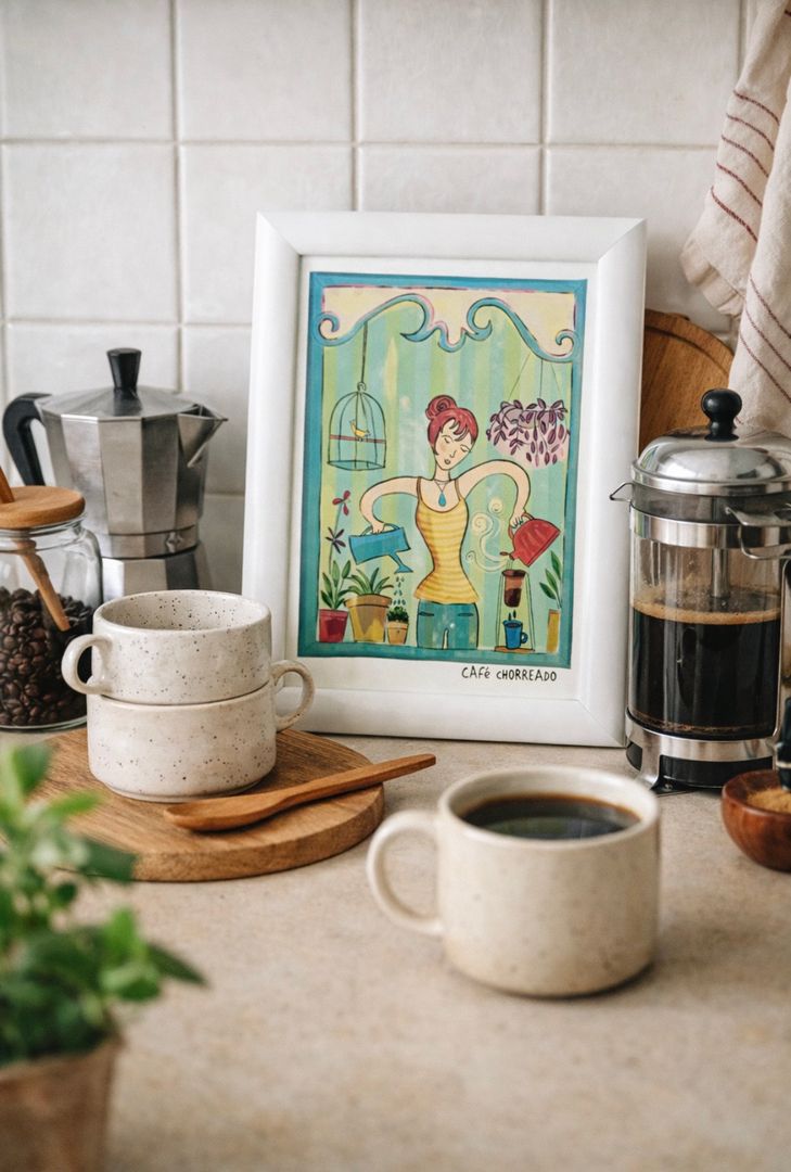 Cuadrito Café con Amor 