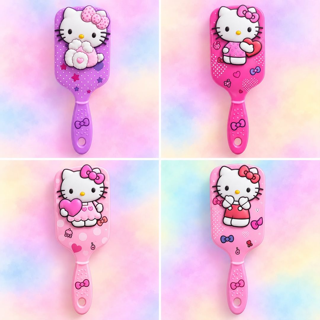 Cepillo Cabello Hello Kitty