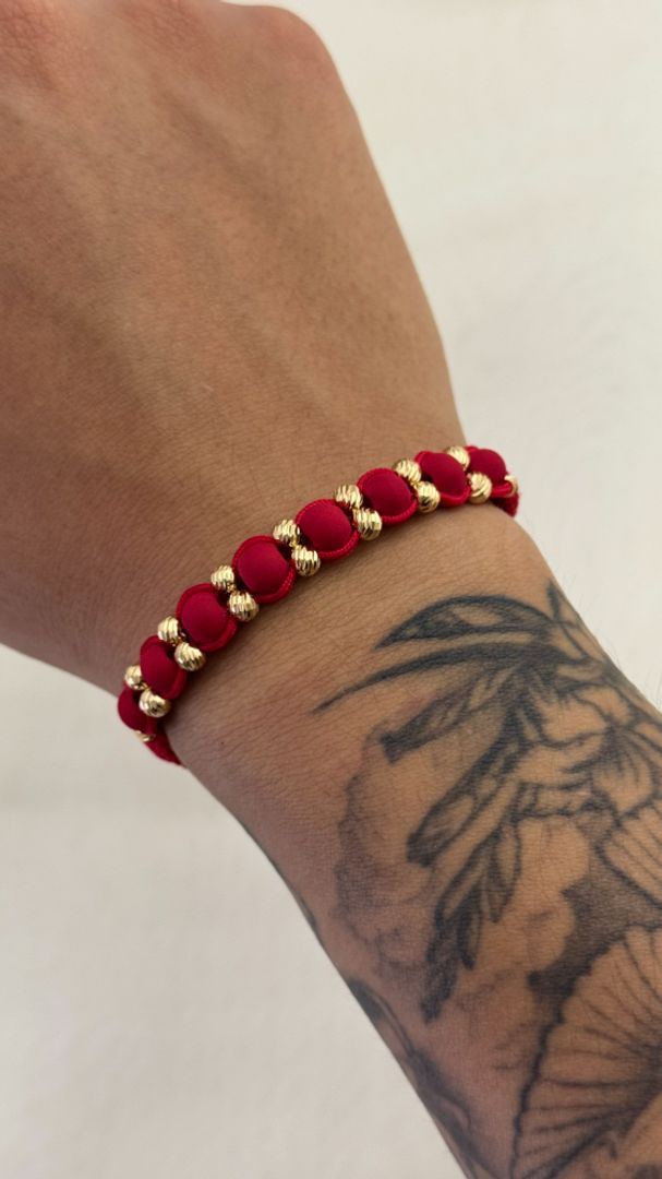 MANILLA DE HOMBRE ROJA DOBLE