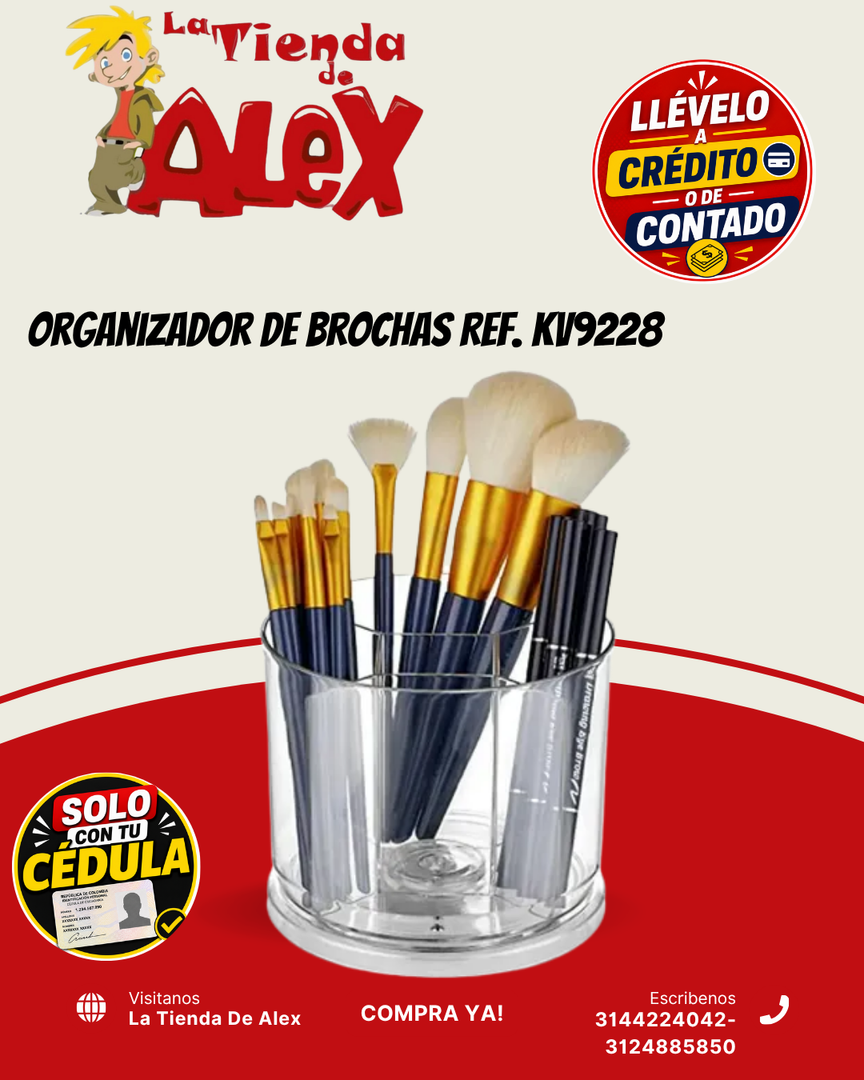 Organizador de Brochas Ref. KV9228