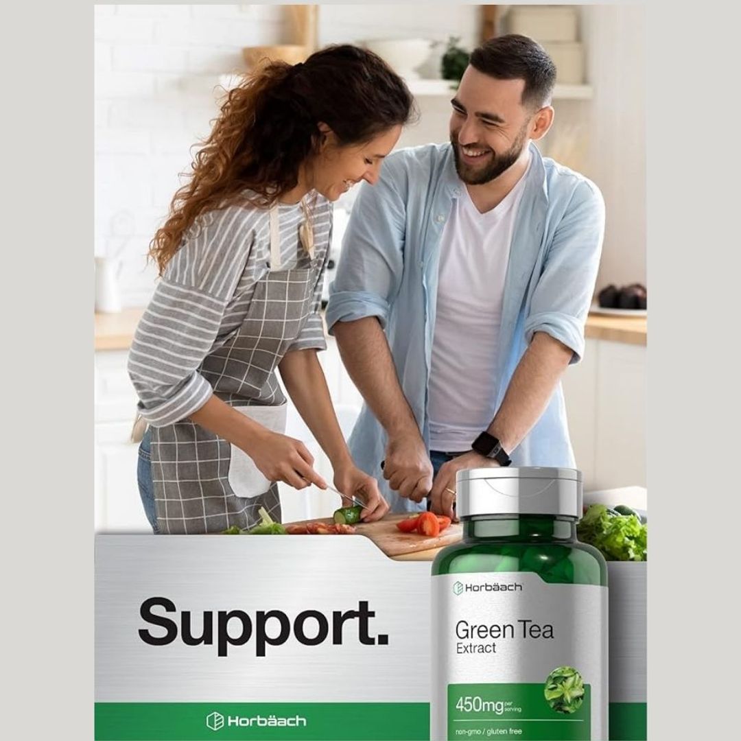 Extracto de Té Verde de 450 mg  180 cap